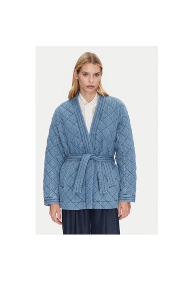 Geaca dama -  304893070 - Bumbac/Tencel - Albastru - Albastru