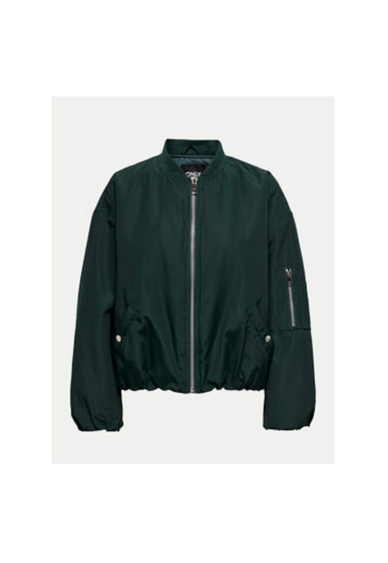 Geaca bomber Holly 15322124 Verde Loose Fit - Poliester - Verde