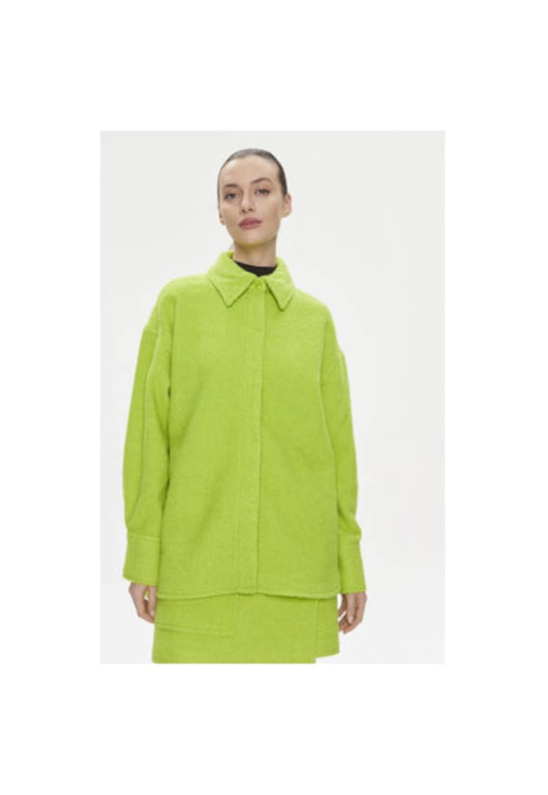 Geaca dama -  303646585 - Poliester/Lana - Verde - Verde