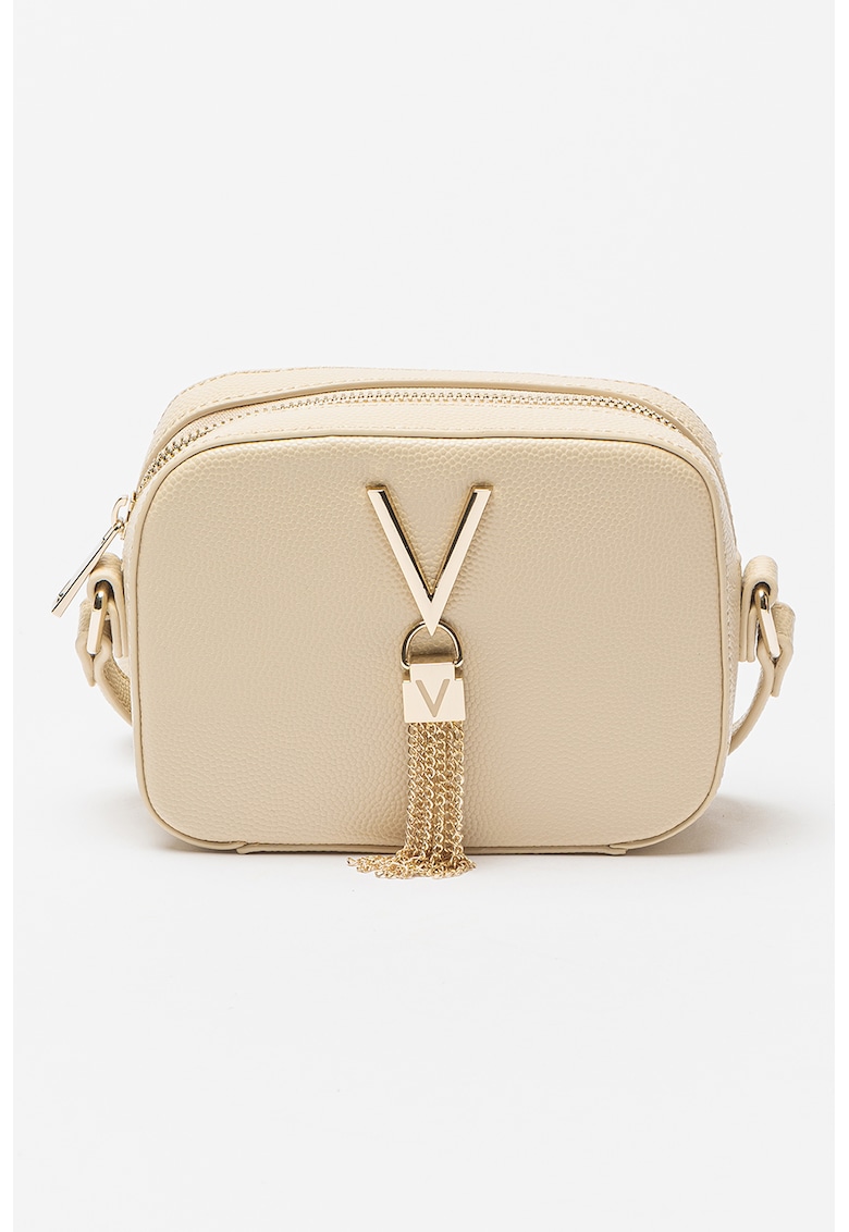Geanta crossbody de piele ecologica Divina - Bej