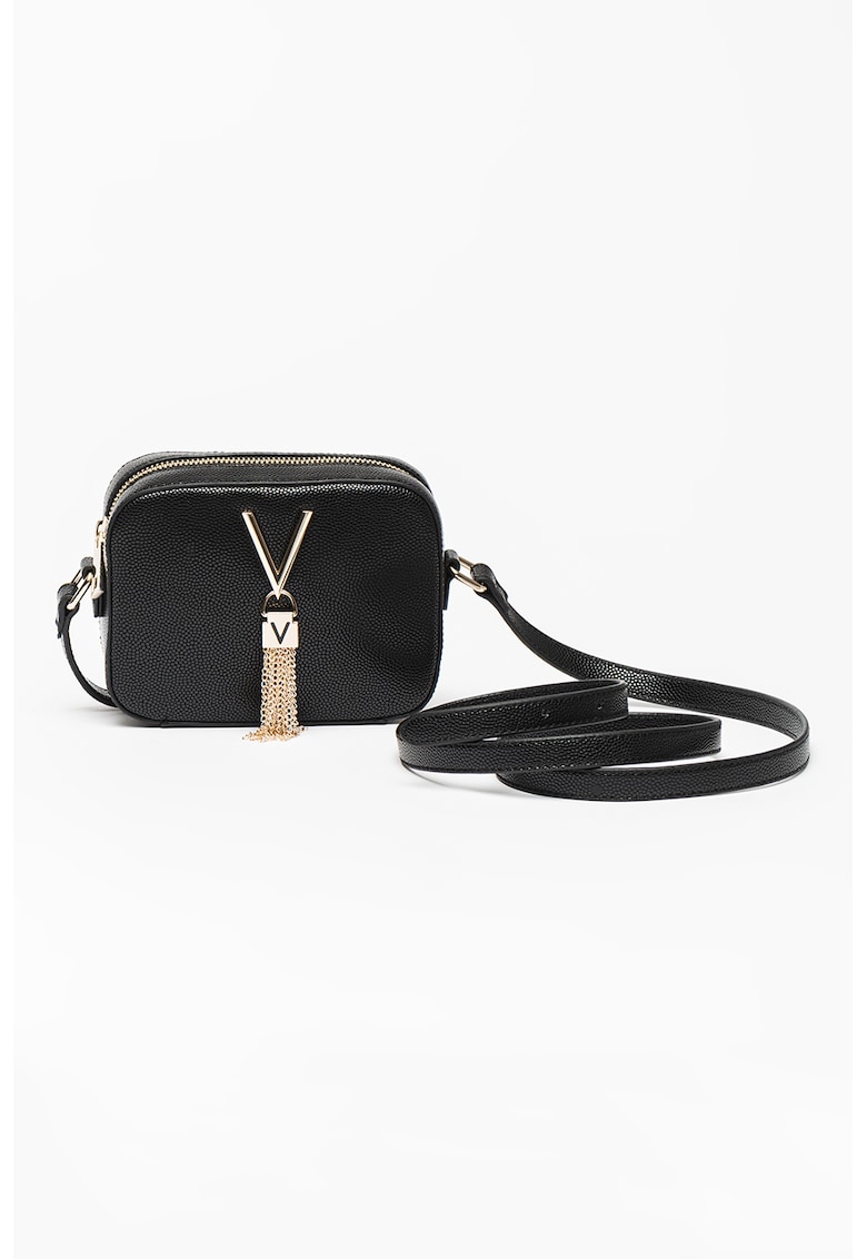 Oferte la Geanta crossbody de piele ecologica Divina - Auriu/Negru