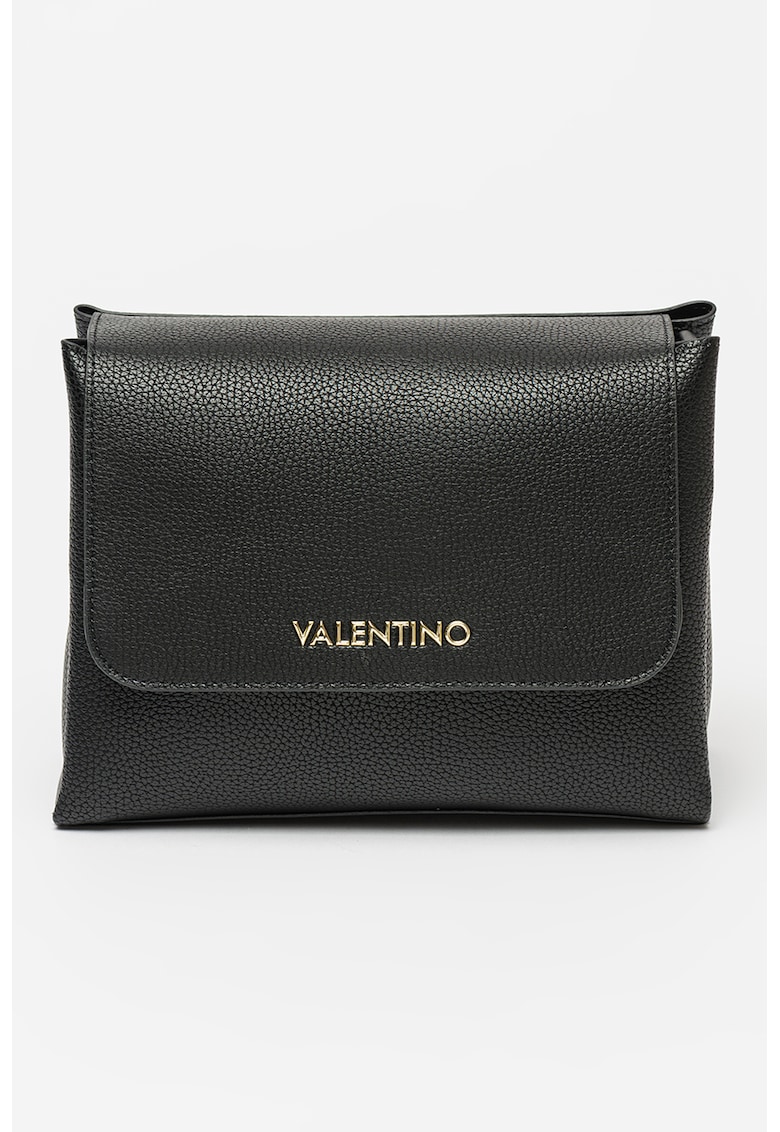 Geanta crossbody de piele ecologica Alexia - Negru