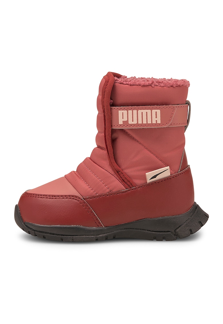 Ghete impermeabile cu inchidere velcro Nieve - Rosu