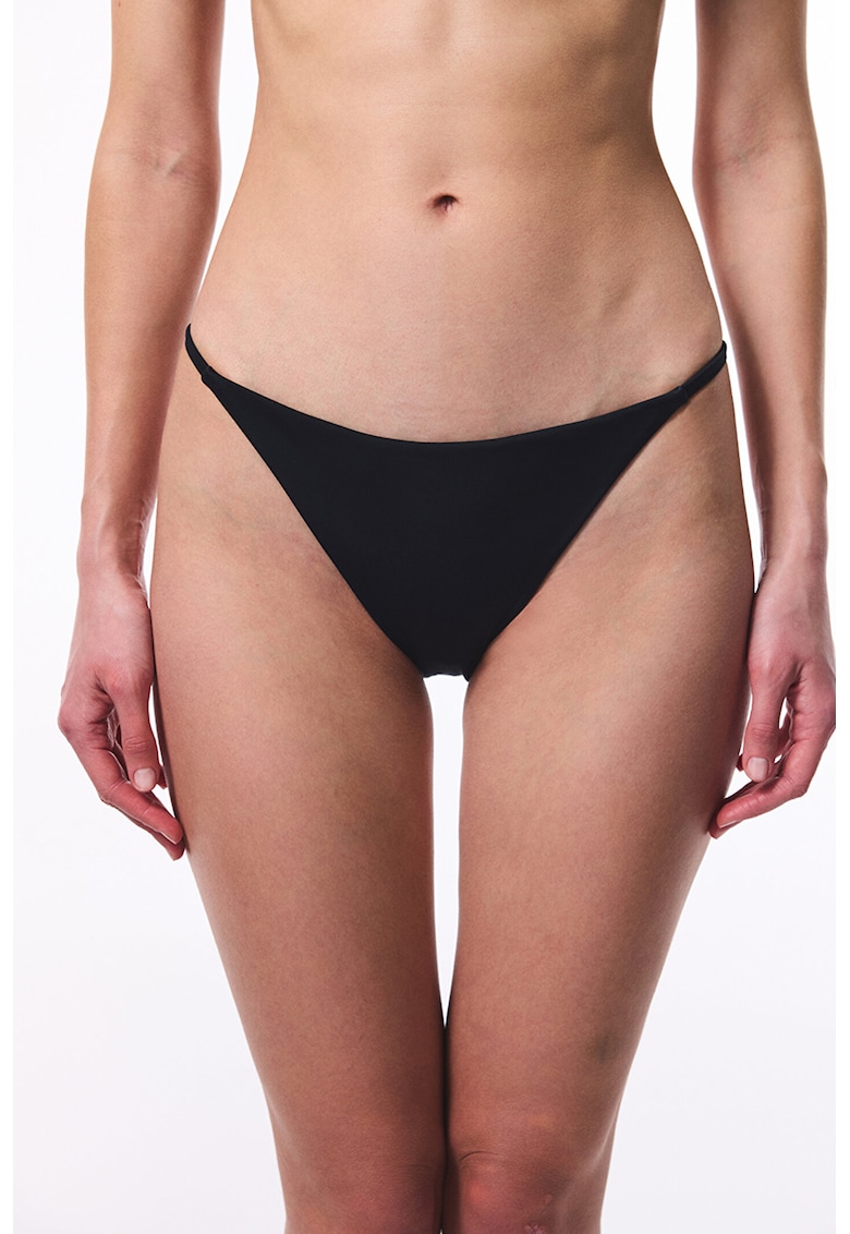 Slip cu talie joasa - Negru