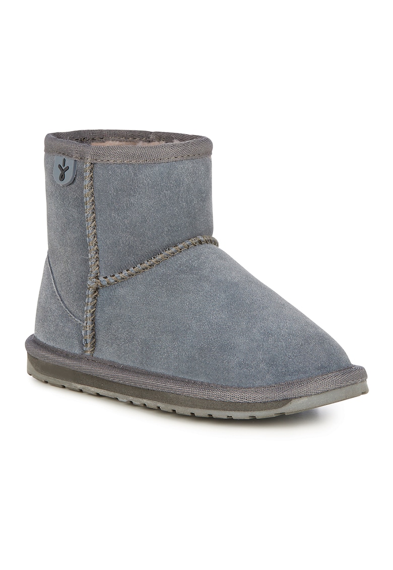 Ghete slip-on de piele intoarsa Wallaby - Albastru prafuit