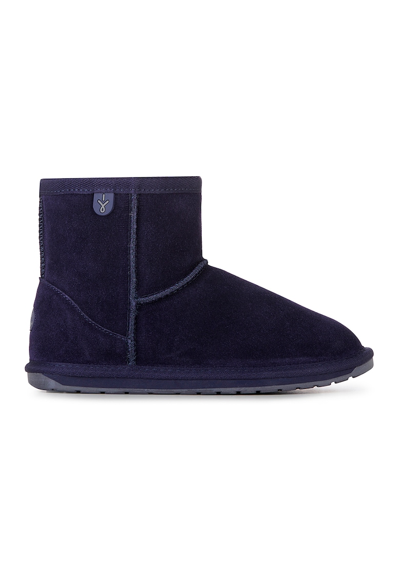 Ghete slip-on de piele intoarsa Wallaby - Bleumarin