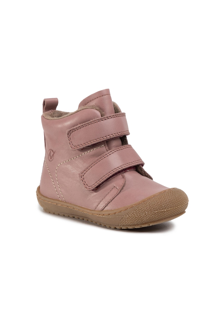 Ghete fete  Piele naturala - Roz
