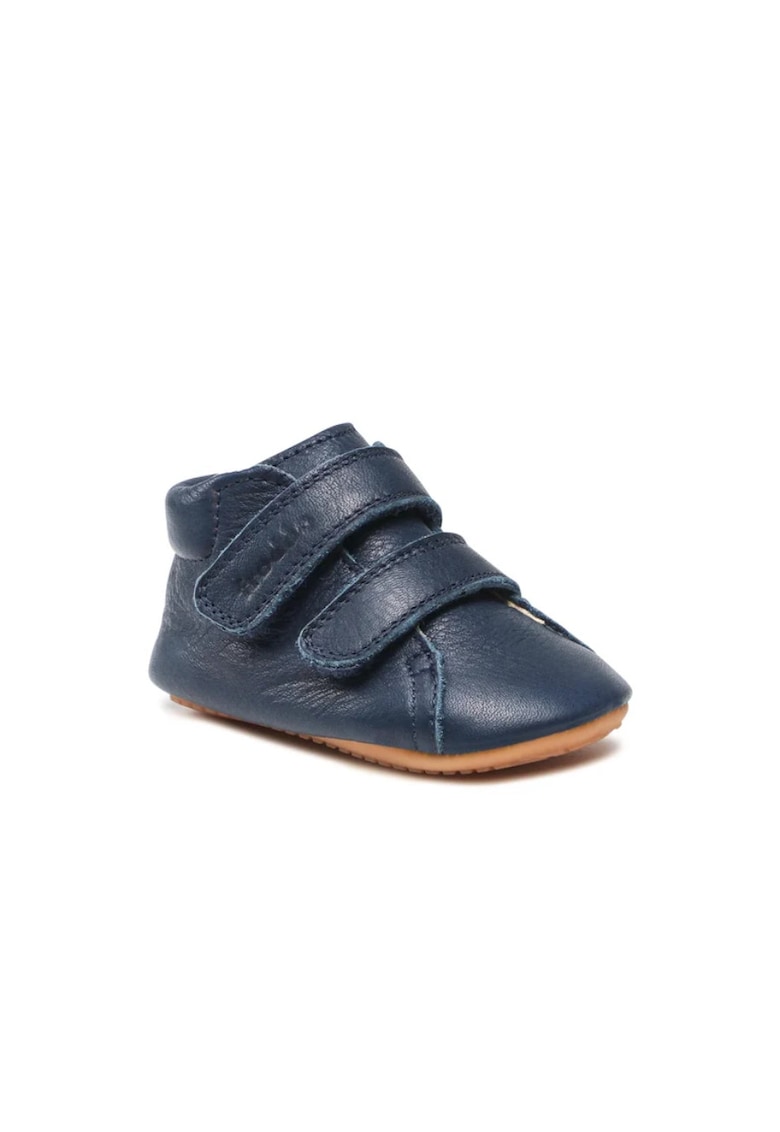 Ghete baieti  Piele intoarsa - 302988792 - Albastru