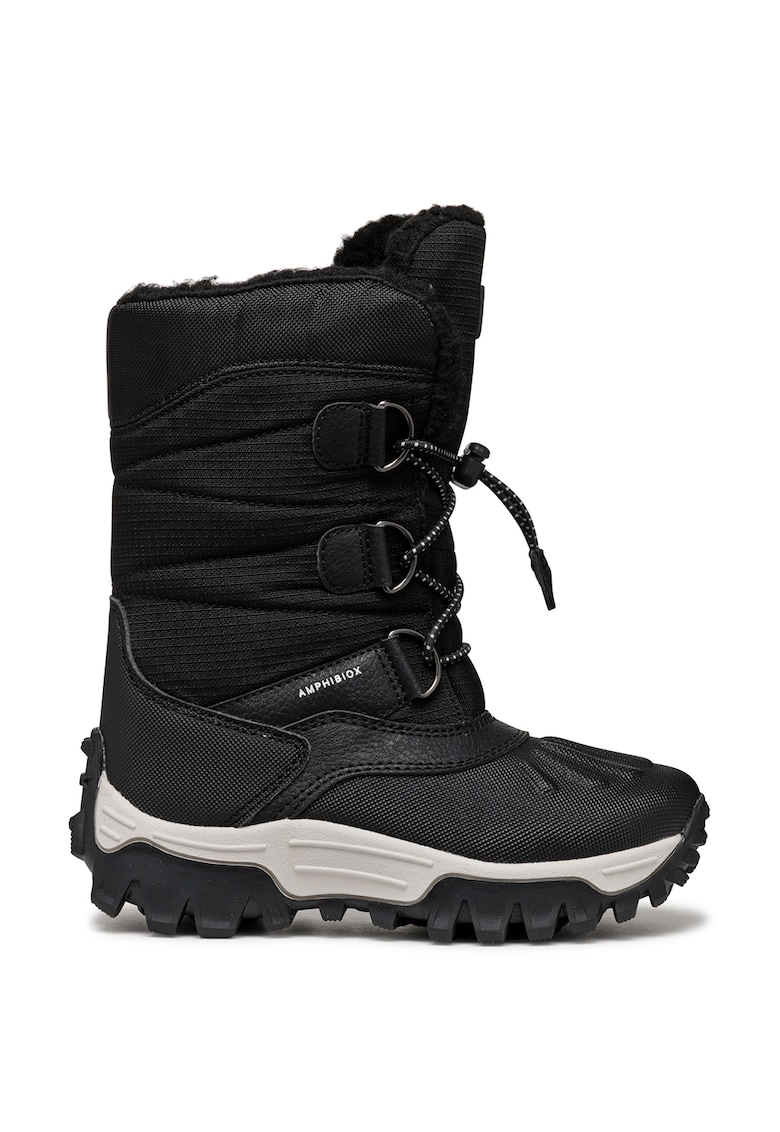 Cizme mid-calf de iarna - Negru