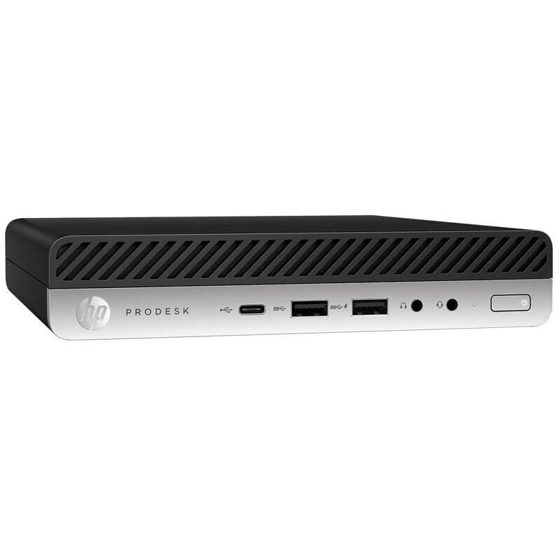 Mini PC Refurbished ProDesk 600 G5 Intel Core i3-9100T 8GB 256GB SSD Windows 11 Home Black
