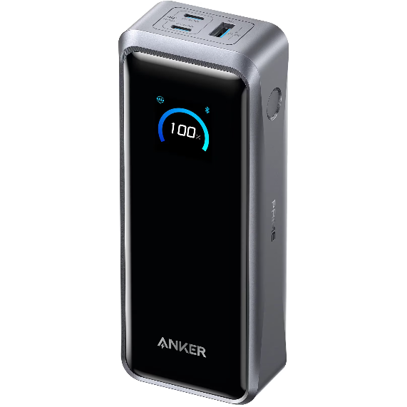 Baterie Externa Prime 26250mAh 300W USB-C 2x USB-C 1x USB-A Smart Display Negru