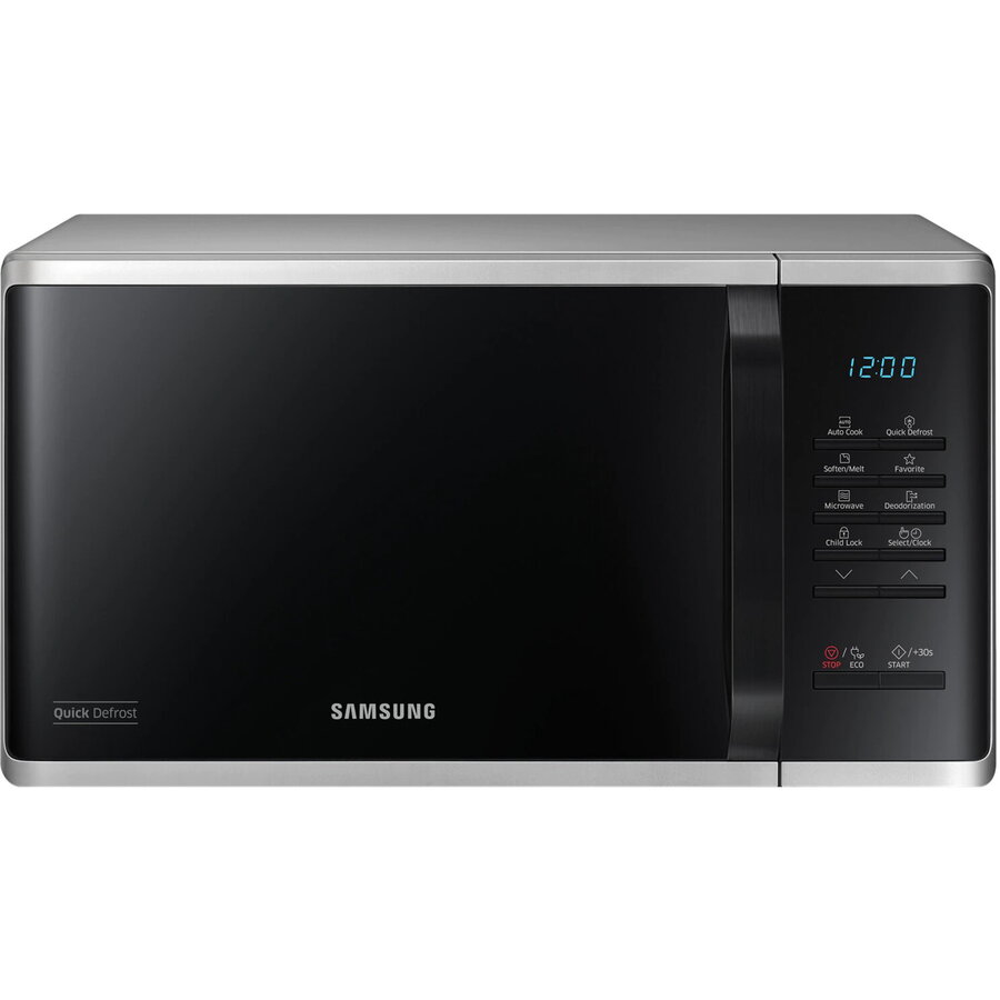 Cuptor cu microunde Samsung MS23K3513AS, 23l, 800W, Argintiu