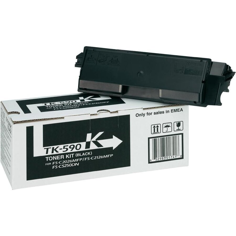 CARTUS TONER BLACK TK-590K 7K ORIGINAL KYOCERA FS-C2016MFP