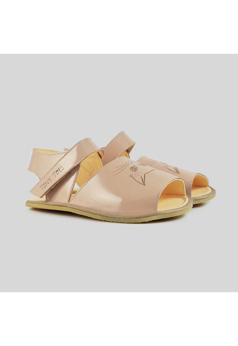 Oferte la Sandale Barefoot din piele naturala - Shun - Roz - Roz pal