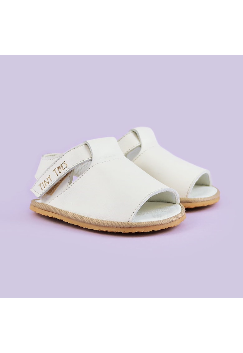 Oferte la Sandale Barefoot din piele naturala - Adeis - Alb - Alb
