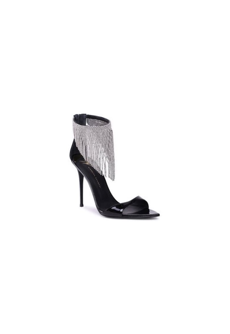 Sandale dama  301909606 - Piele ecologica - 40 EU - Negru