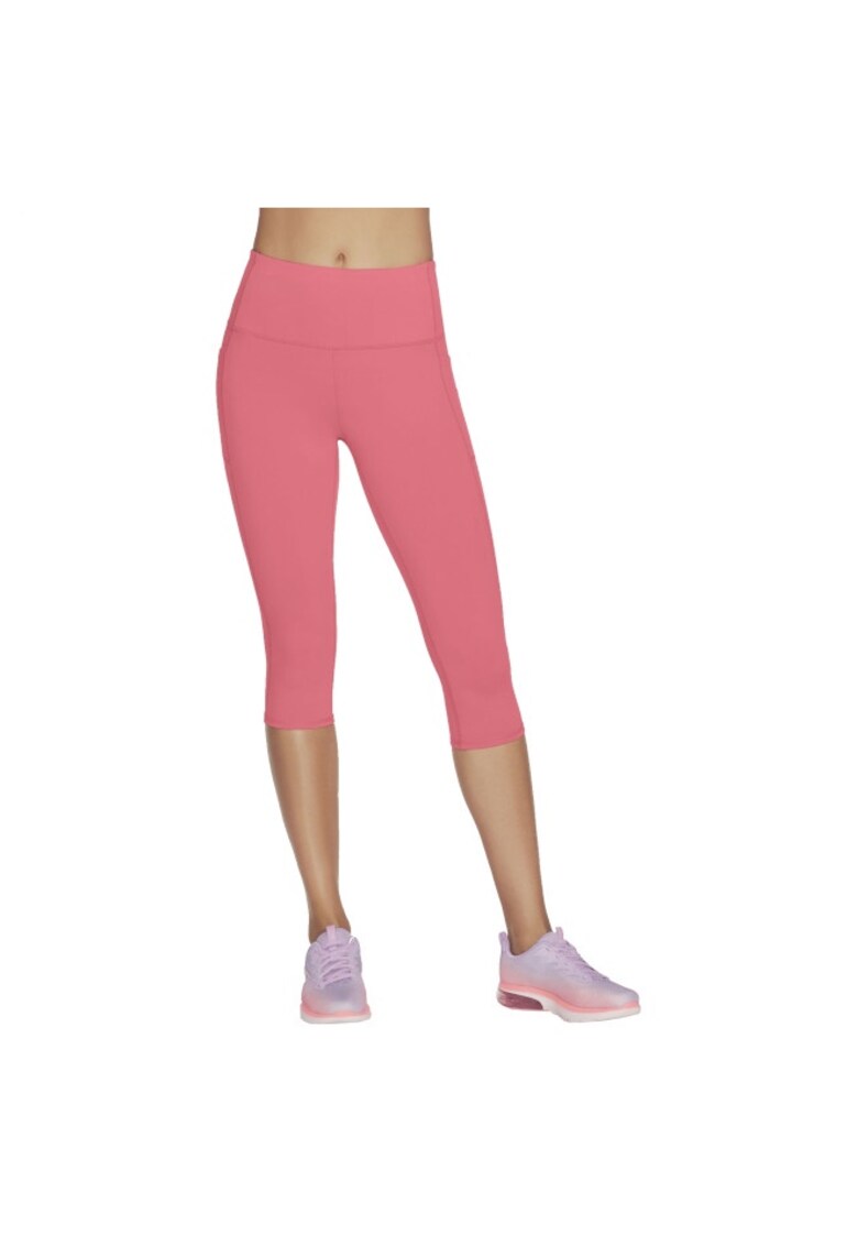 Pantaloni scurti -  Go Walk High Waisted Capri Short W2CP2-RDBL - Rosu - Rosu