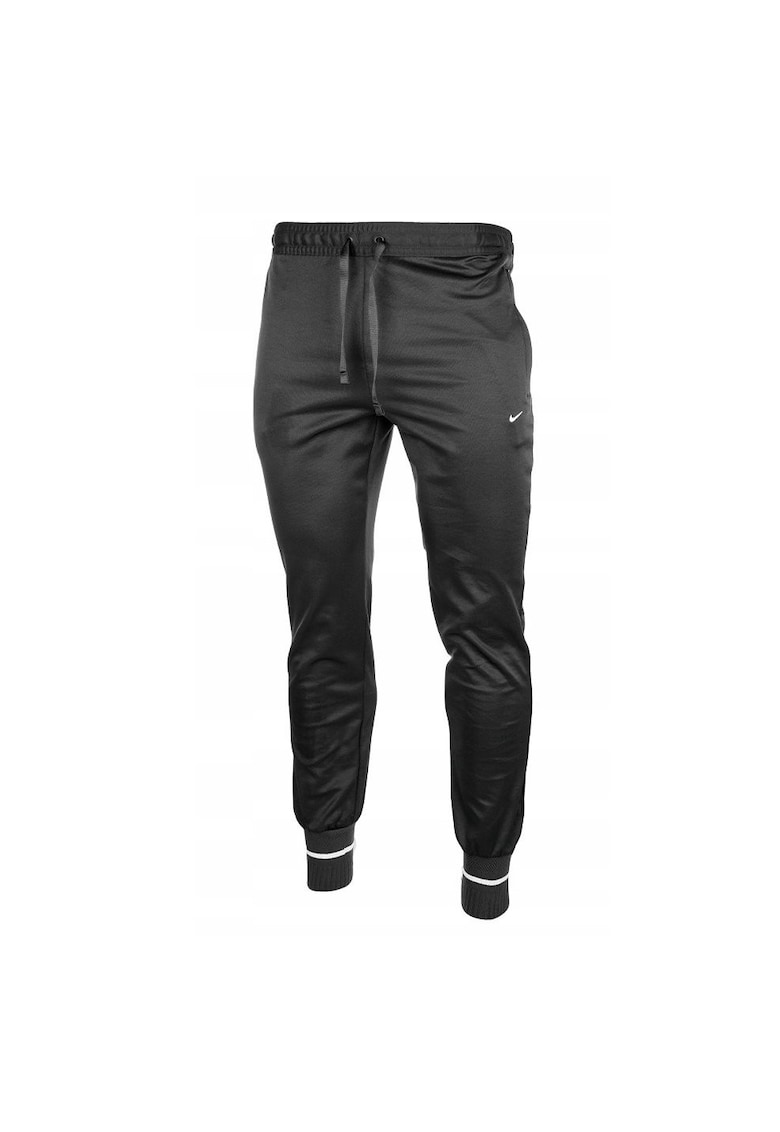 Pantaloni sport barbati  Bumbac/Poliester - Negru -