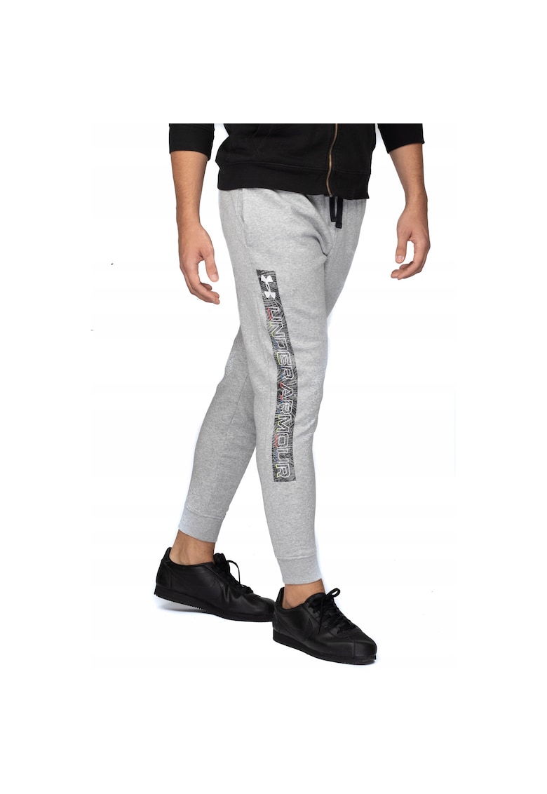 Pantaloni sport barbati  Bumbac/Poliester - Gri - Gri