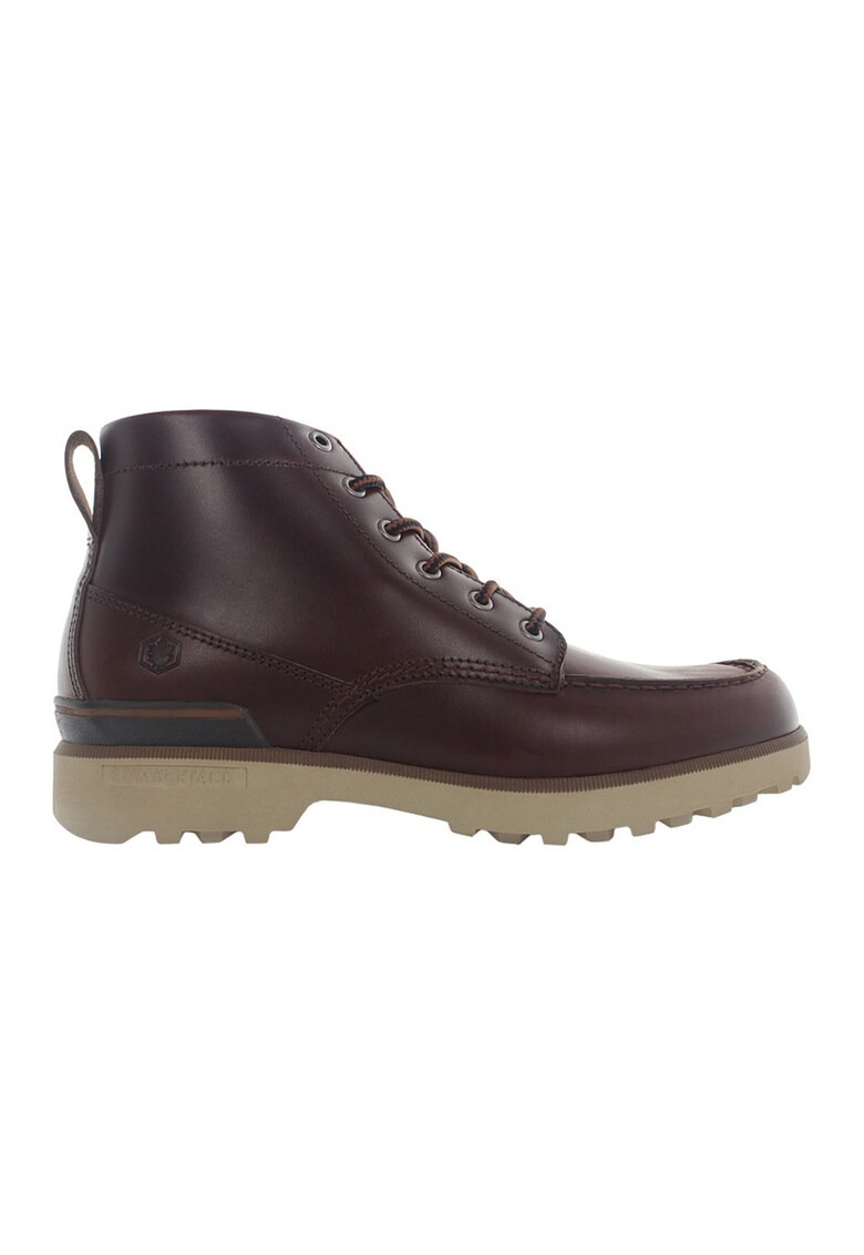 Ghete de piele - Maro cognac