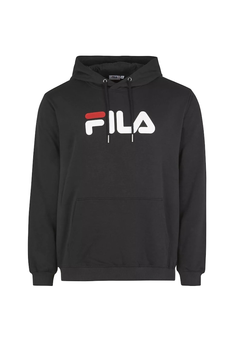 Hanorac unisex cu logo supradimensionat Barumini - Negru