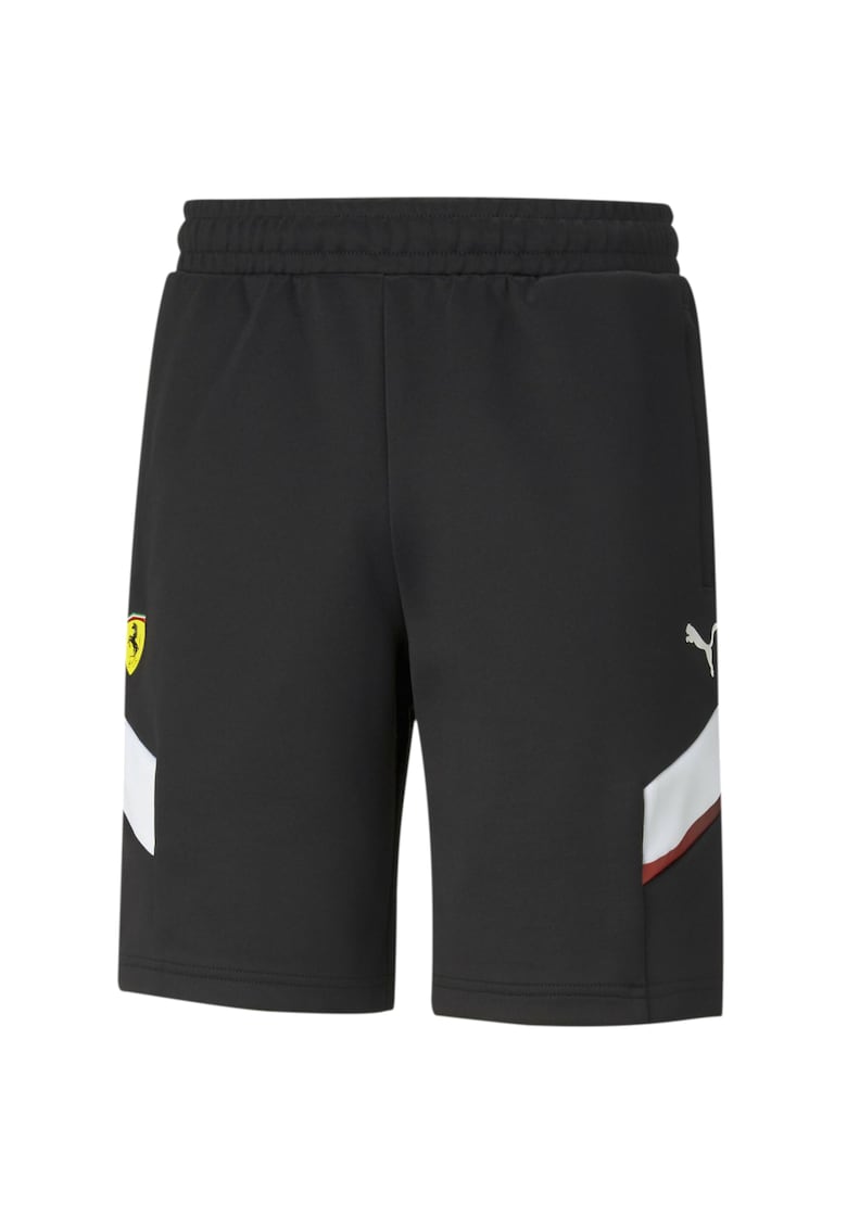 Pantaloni scurti -  Ferrari Race Track Short 599828-01 - Negru - Negru