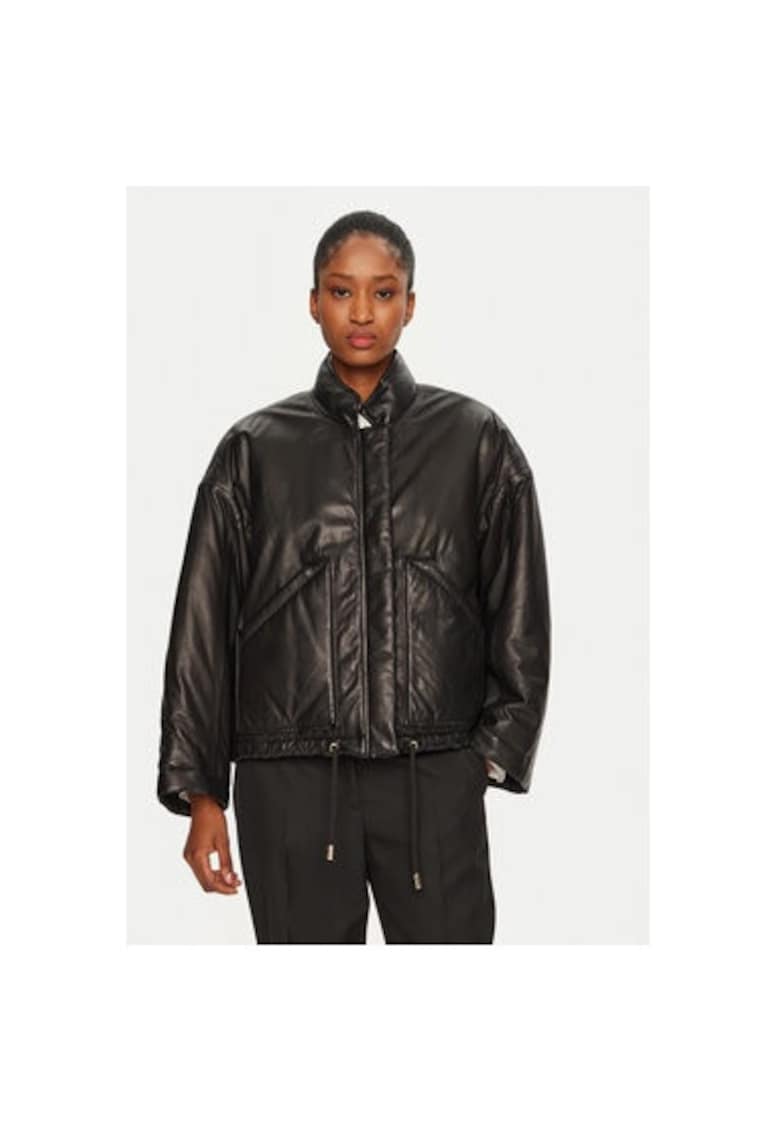 Geaca dama -  305062826 - Piele naturala - Negru - Negru