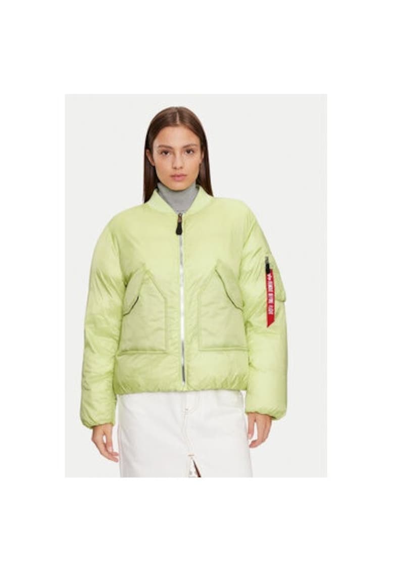 Geaca dama -  304543760 - Nylon - Verde - Verde