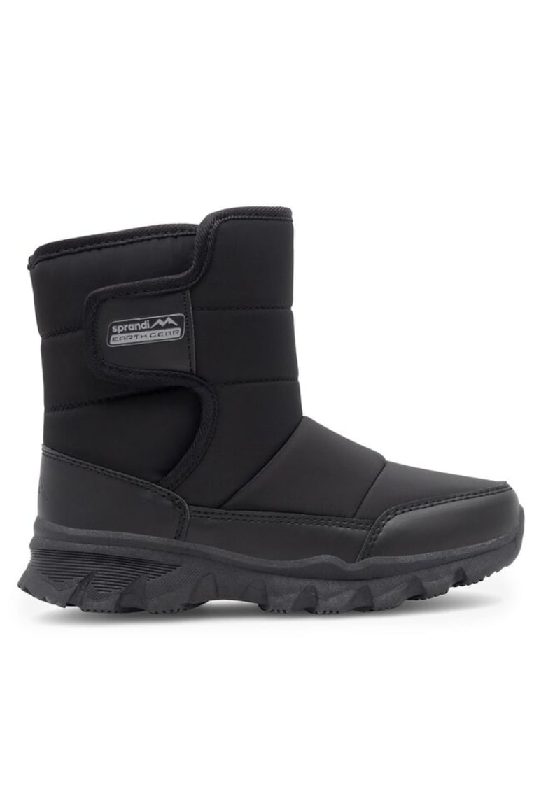 Ghete copii - 61660 -  Piele ecologica - Negru