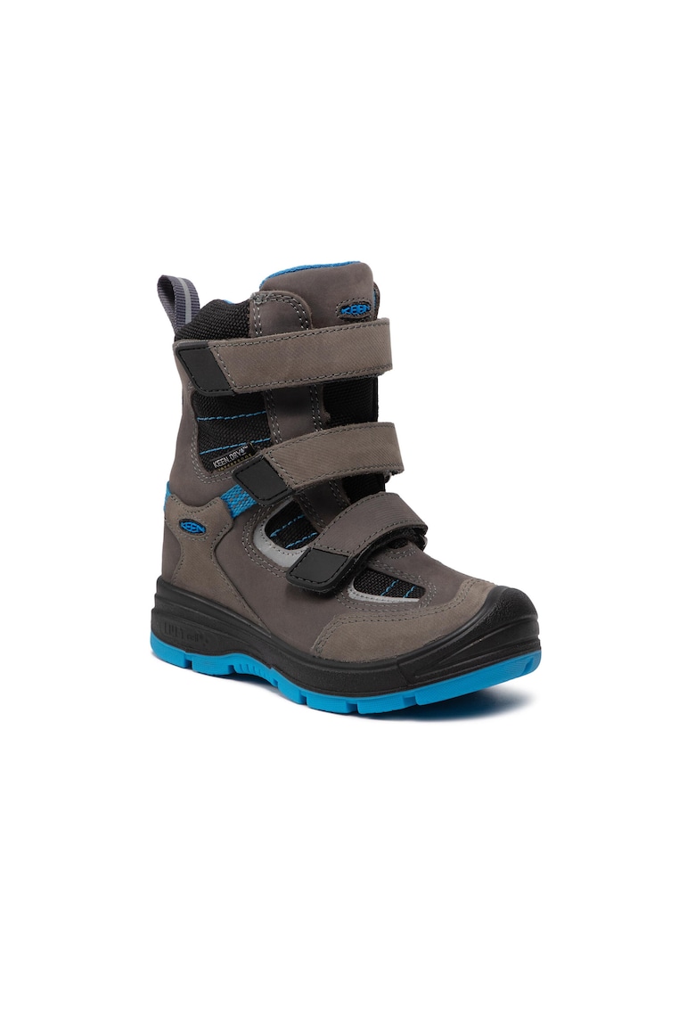 Cizme baieti -  209854923 - Gri - Piele naturala/Piele nabuc - Gri