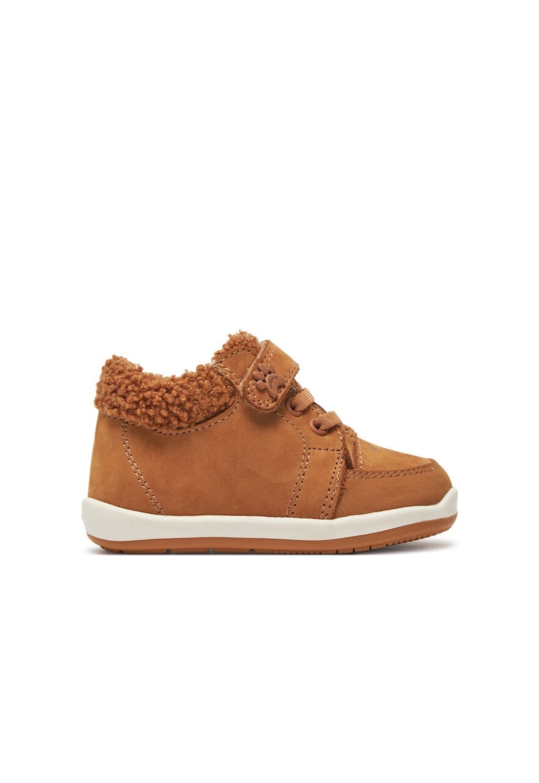 Ghete copii -  85551 - Piele naturala - Maro