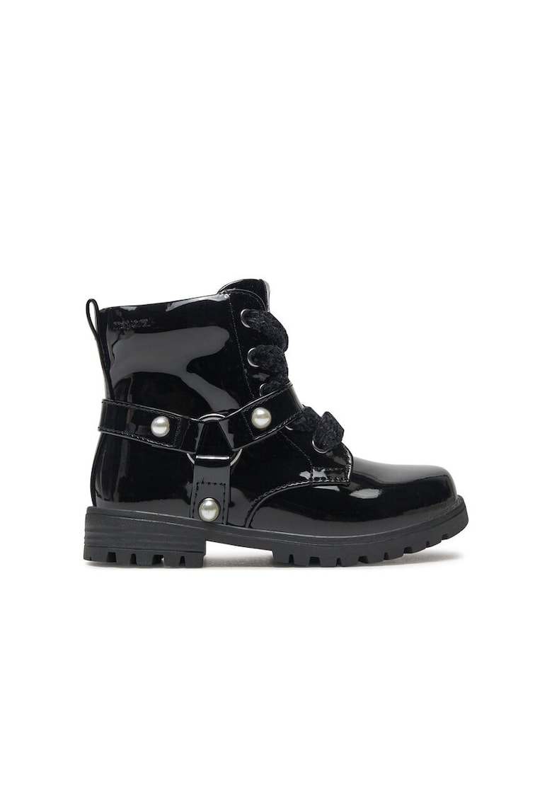 Ghete copii -  86145 - Piele ecologica - Negru