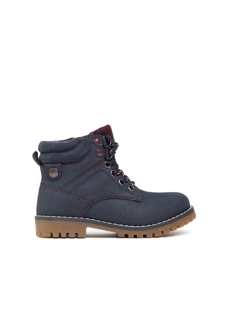 Ghete copii -  63488 - Piele naturala - Bleumarin