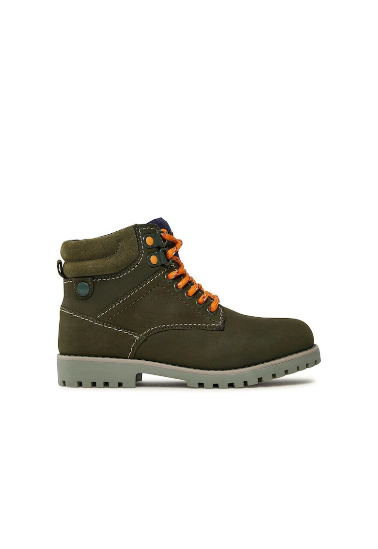 Ghete copii -  67349 - Piele naturala - Kaki