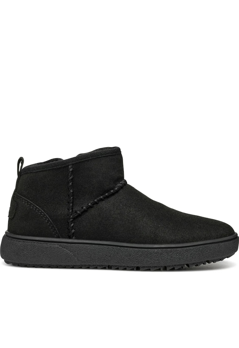 Ghete fete J46HUC 000AU C9999 -  Sintetic - Negru