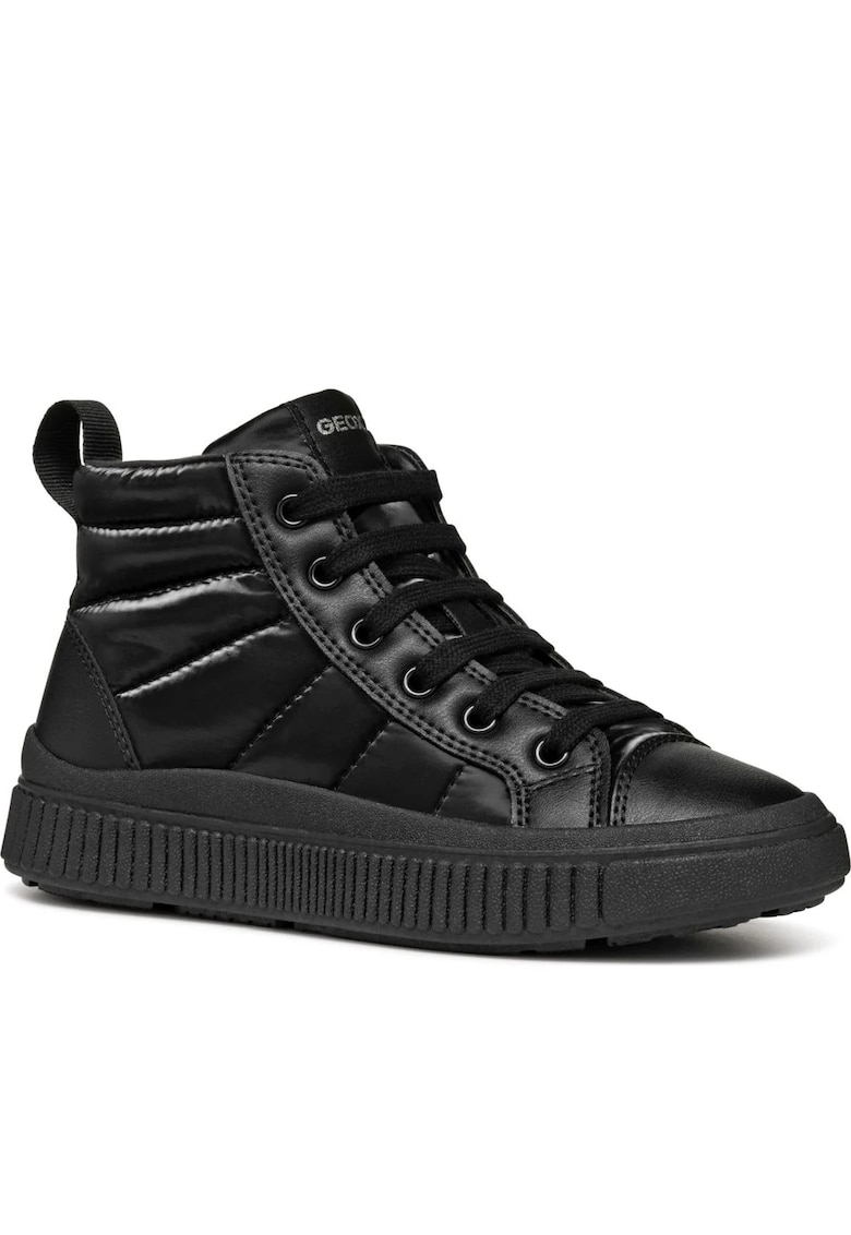 Ghete fete J46M3C 0LVBC C9999 -  Sintetic - Negru