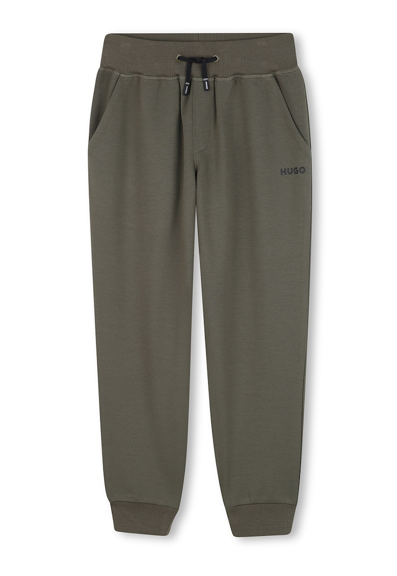 Pantaloni de trening cu snur - Kaki