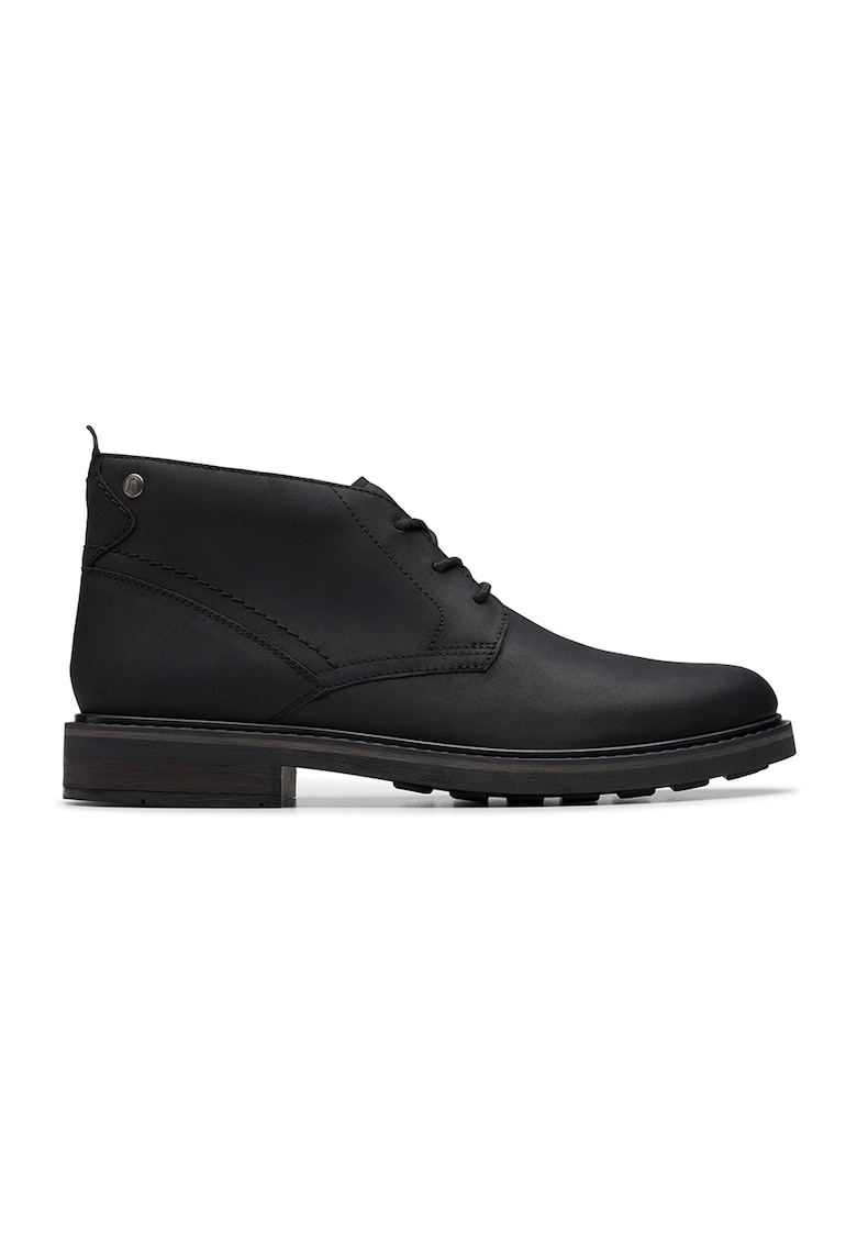 Ghete din piele Newford - Negru