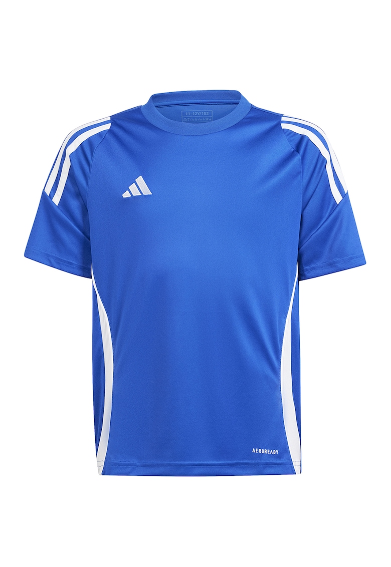 Tricou pentru fotbal TIRO24 - Alb/Albastru royal