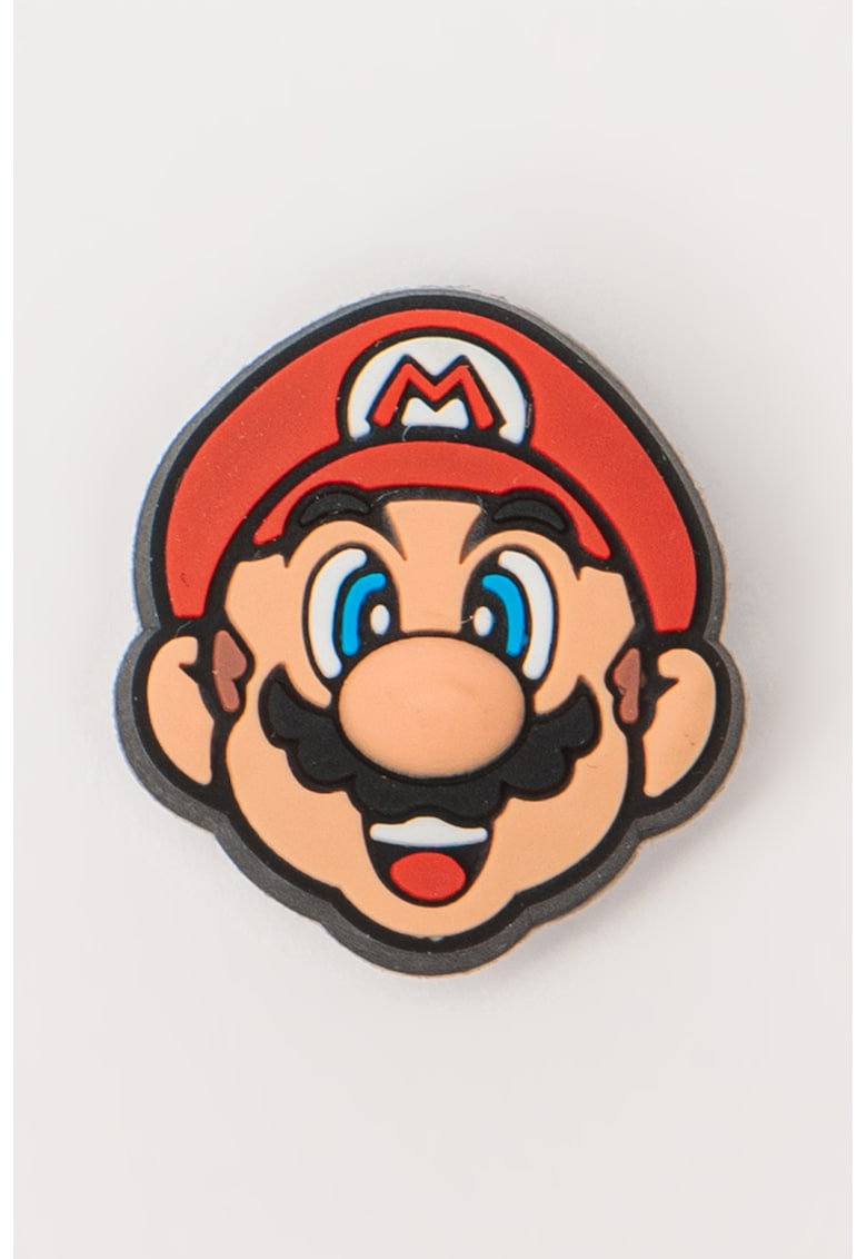 Talisman pentru saboti Jibbitz Super Mario - Rosu vermillion/Bej deschis