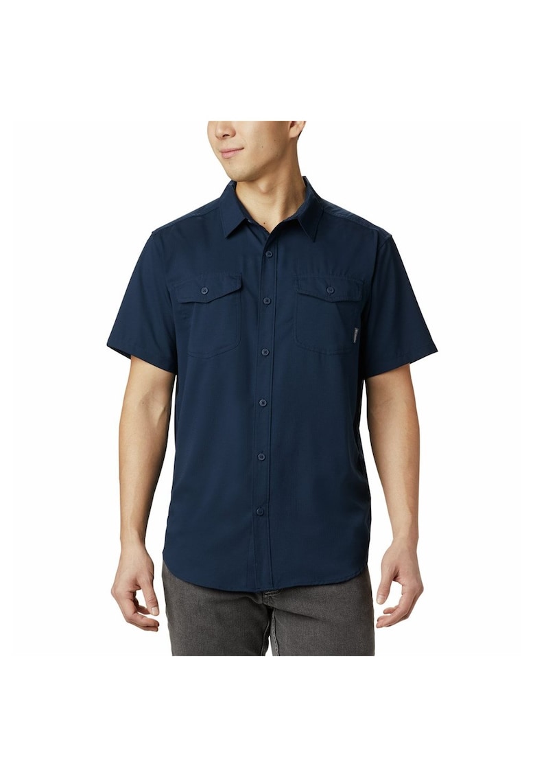 Camasa barbati  bleumarin - elegant - elastan