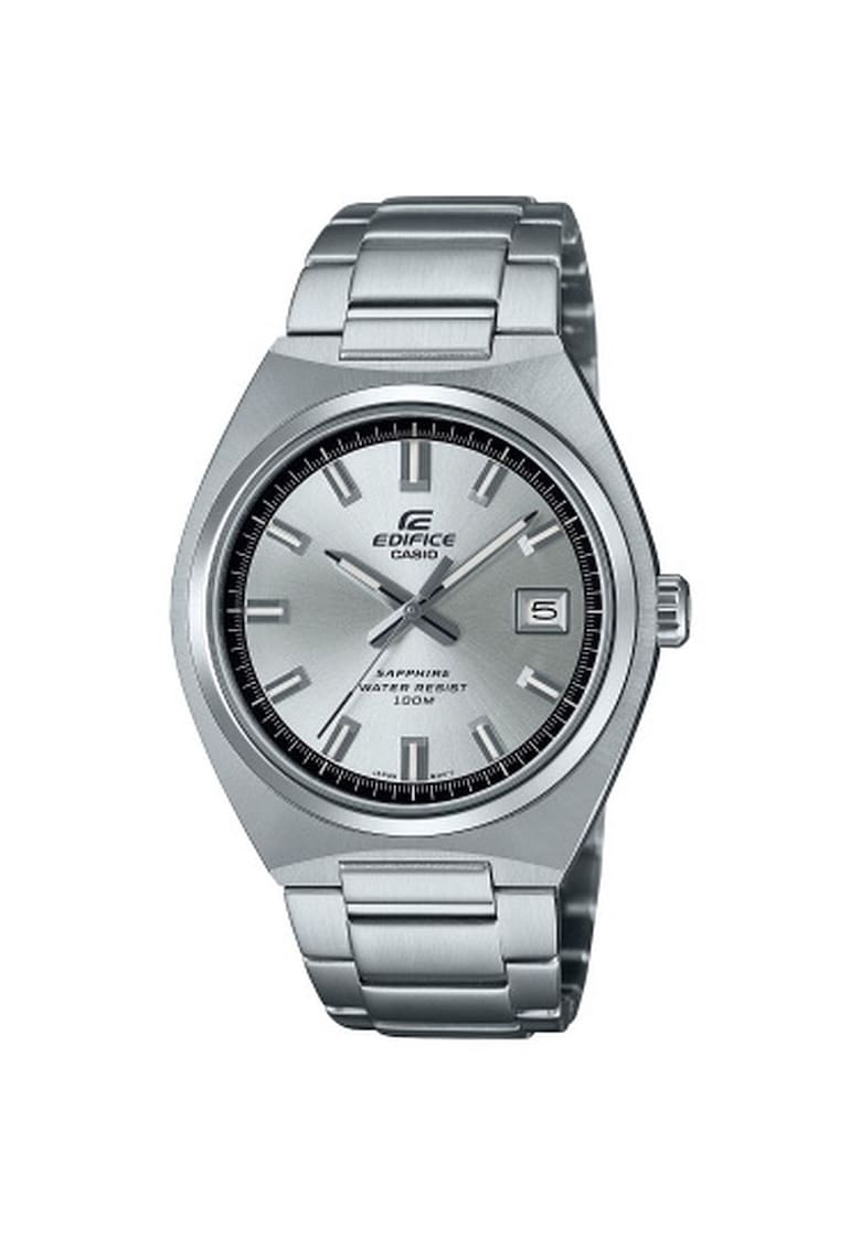 Ceas  Edifice EFR-575D-1AEF - argintiu - negru - 41mm - mecanism quartz - bratara din inox