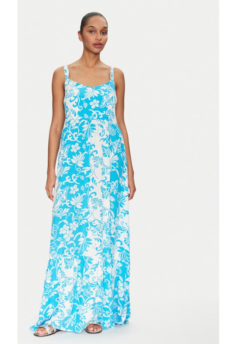 Rochie dama -  305244833 - Viscoza - Albastru - Albastru