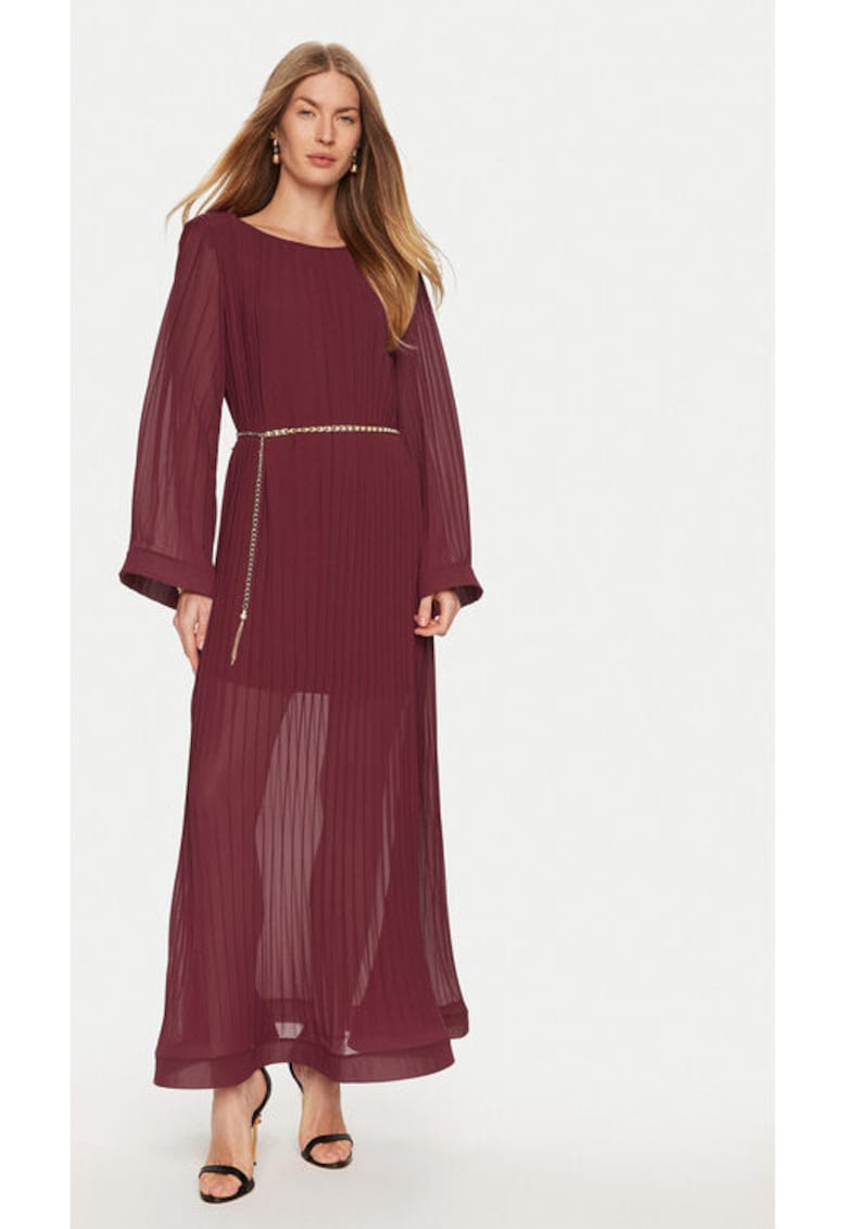 Rochie dama -  304905636 - Poliester - Rosu - Rosu