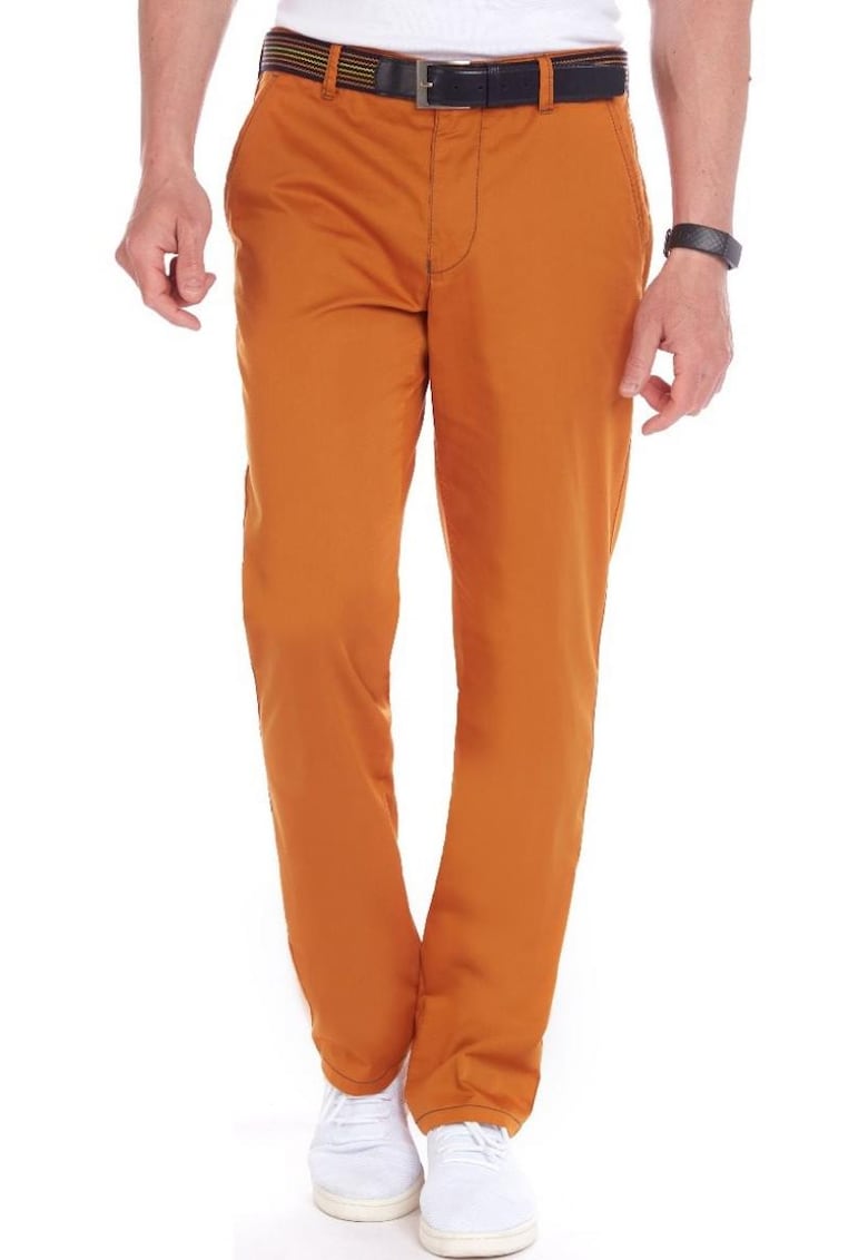 Pantaloni barbati -  River 5511 - Caramiziu