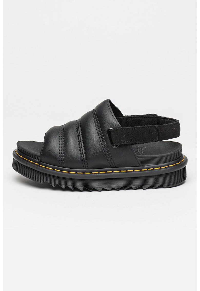 Sandale de piele Kole Athena - Negru
