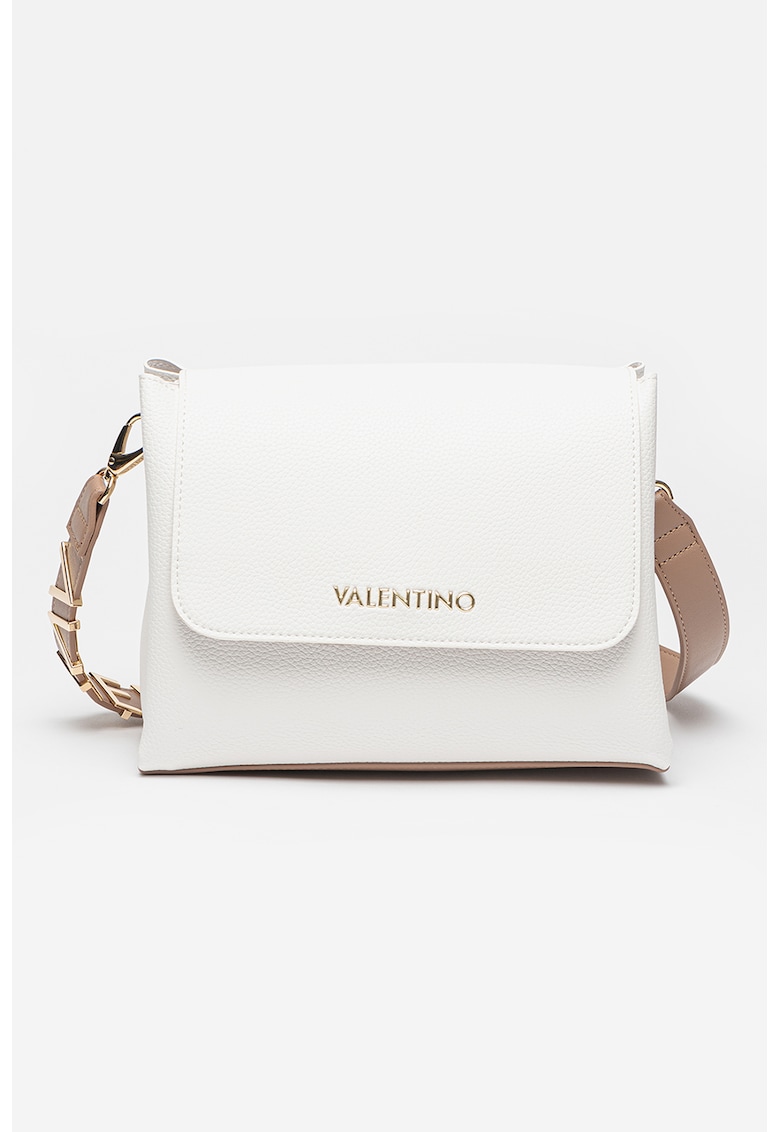 Geanta crossbody de piele ecologica Alexia - Alb