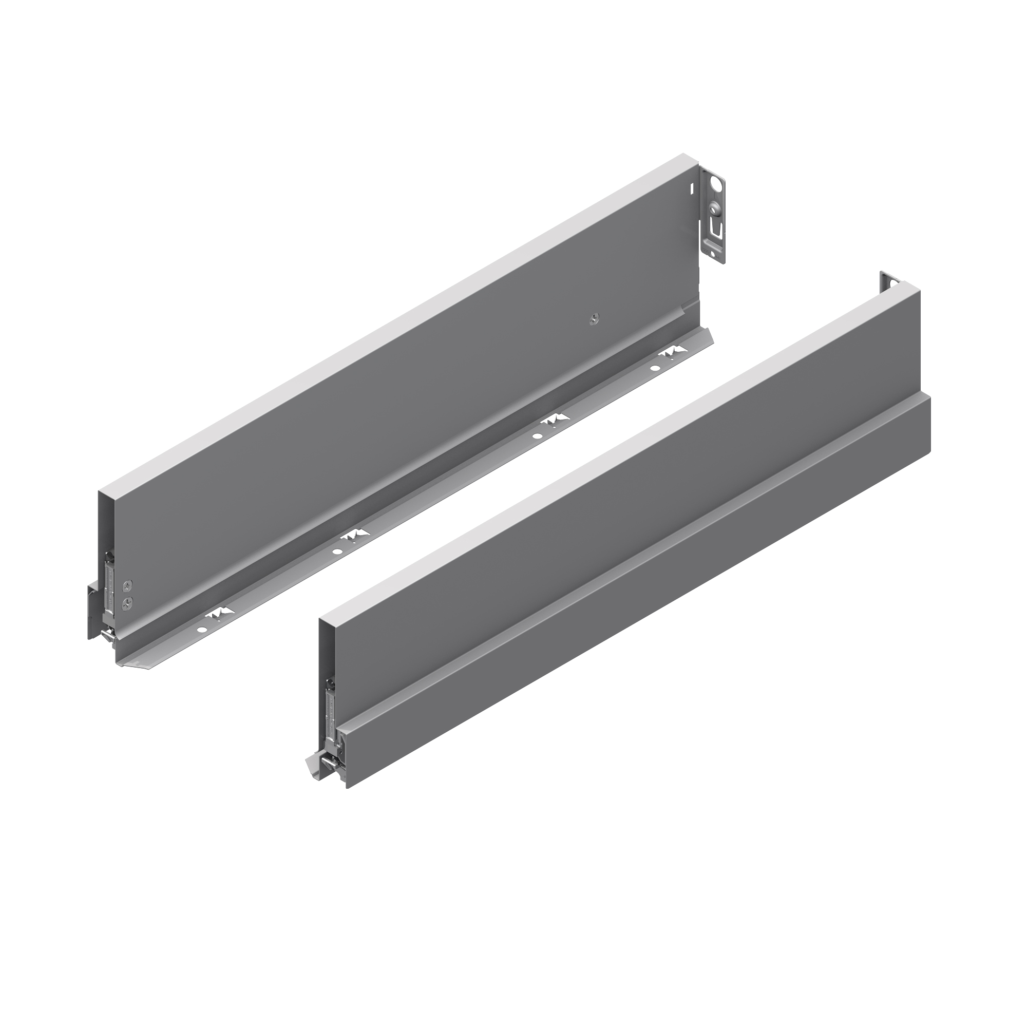 Panouri laterale NPSH122SI1, Grass Nova Pro Scala, metal, silver, L 500 mm