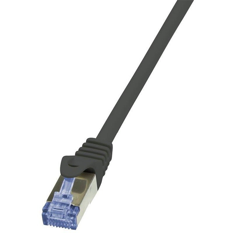 Patchcord Patchcord Cat 6A 10G S/FTP PIMF PrimeLine 1.5m negru