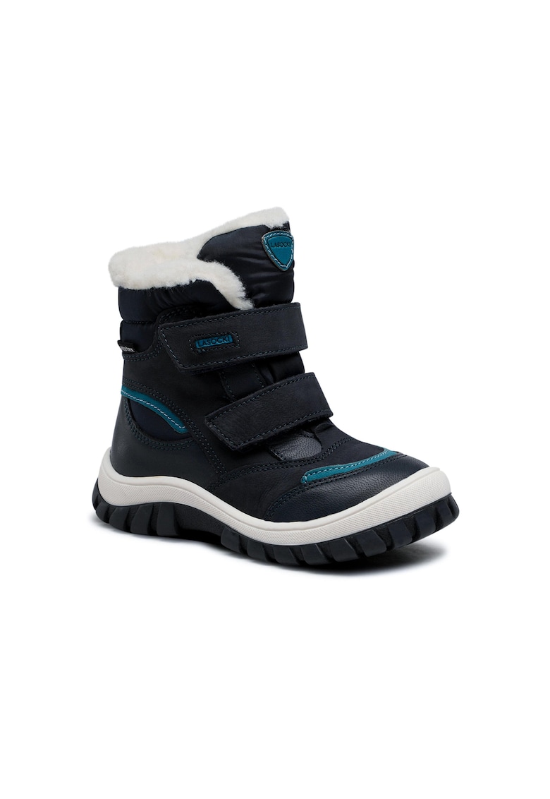 Cizme baieti -  5904248972608 - Albastru - Piele naturala/Piele nabuc - Albastru